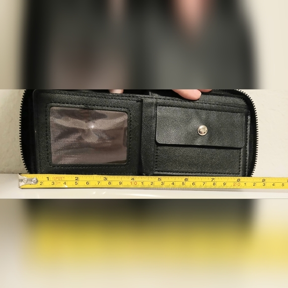 Men's Dizzoris Style Leather Grey Wallet - Picture 14 of 16